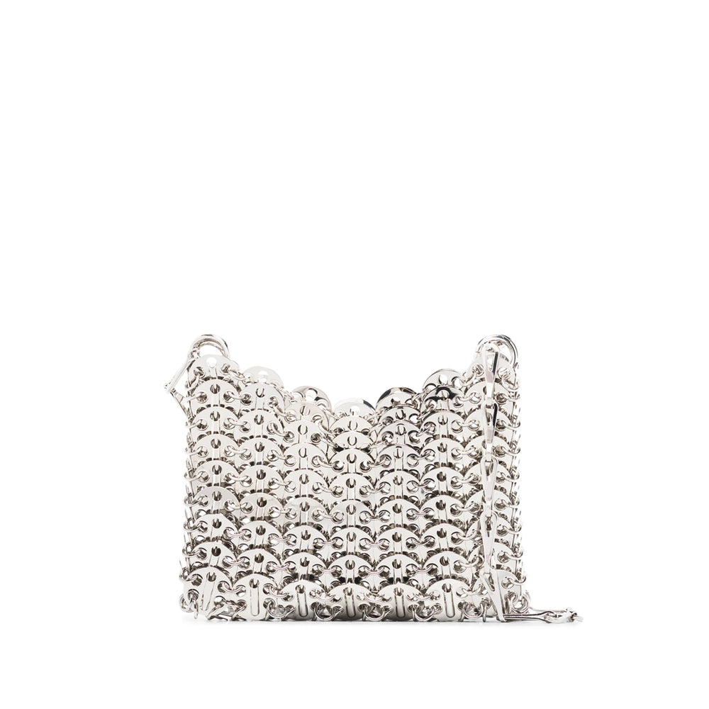 Rabanne Silver Mini Bags Women