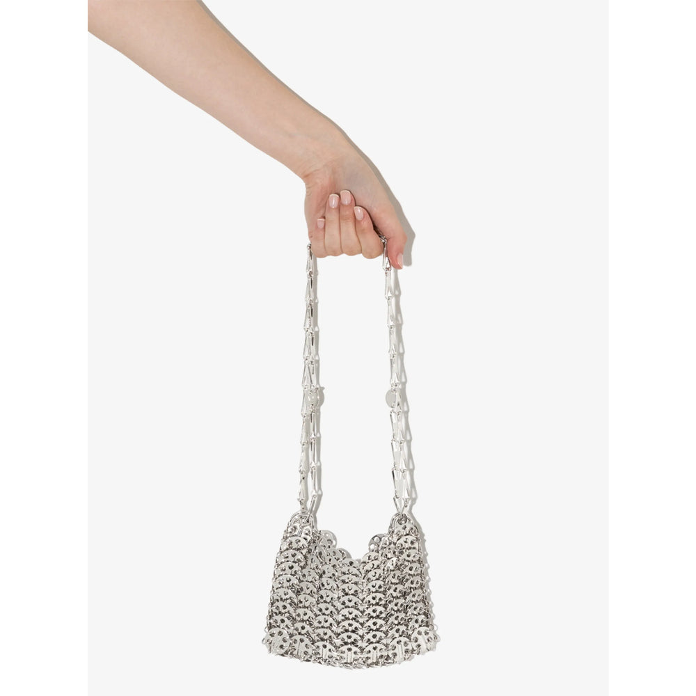 Rabanne Silver Mini Bags Women