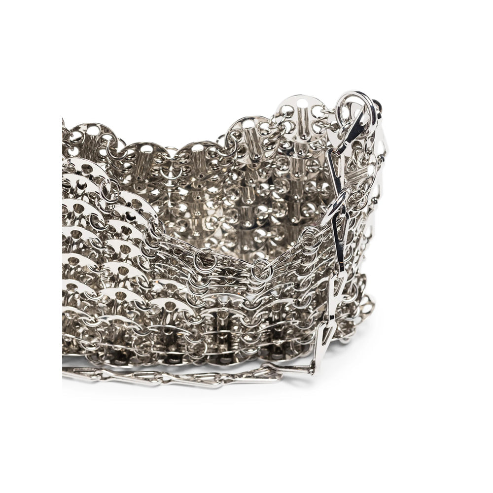 Rabanne Silver Mini Bags Women