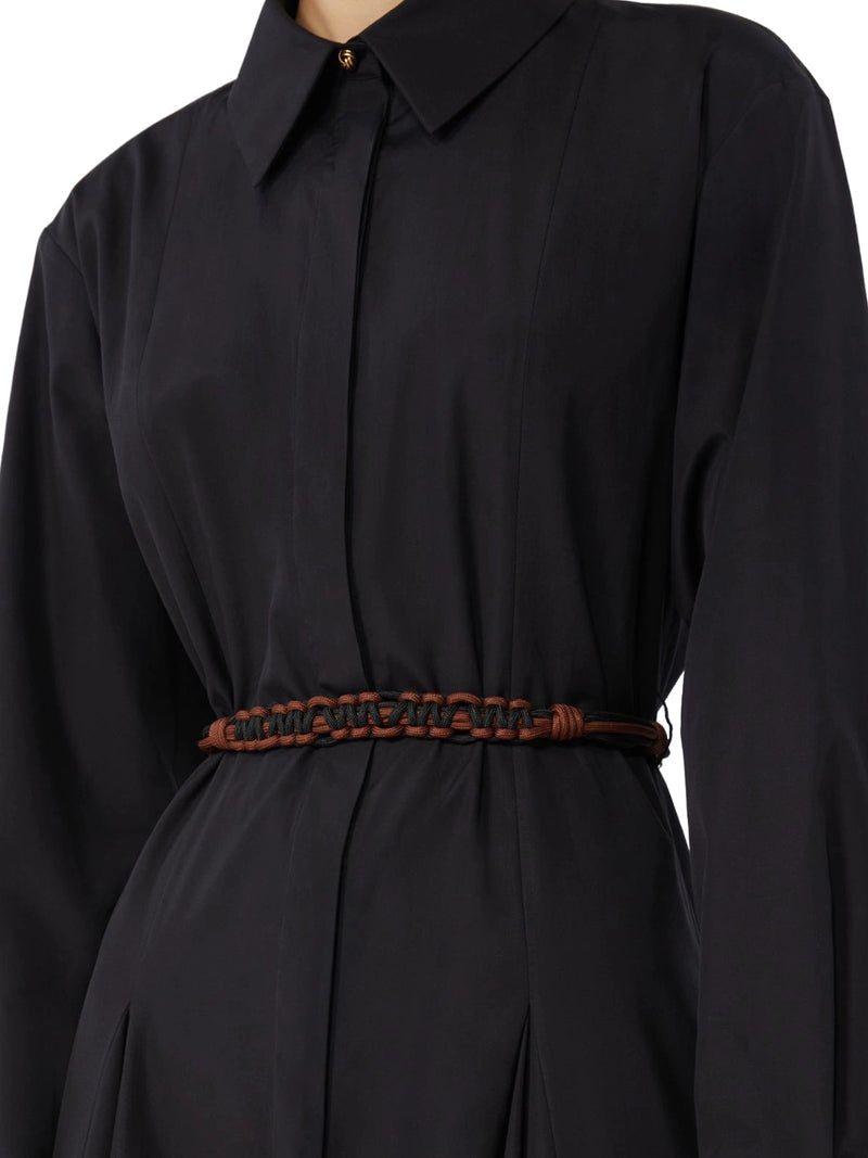 Max Mara Studio Women Cotton Chemisier Dress