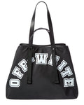Off-White East West Large Leather-Trim Tote
