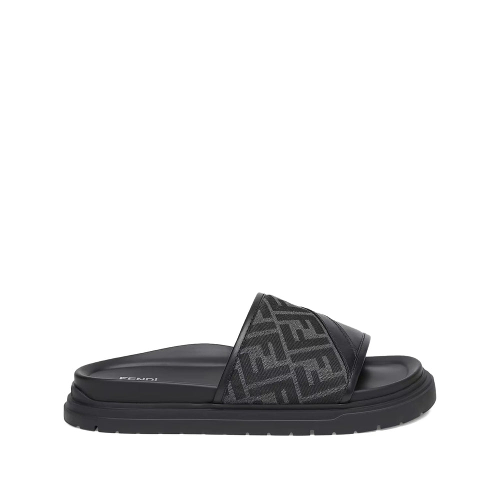 Fendi Black Sandals Men