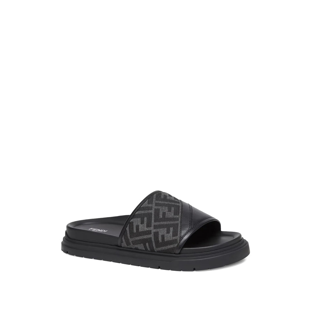 Fendi Black Sandals Men