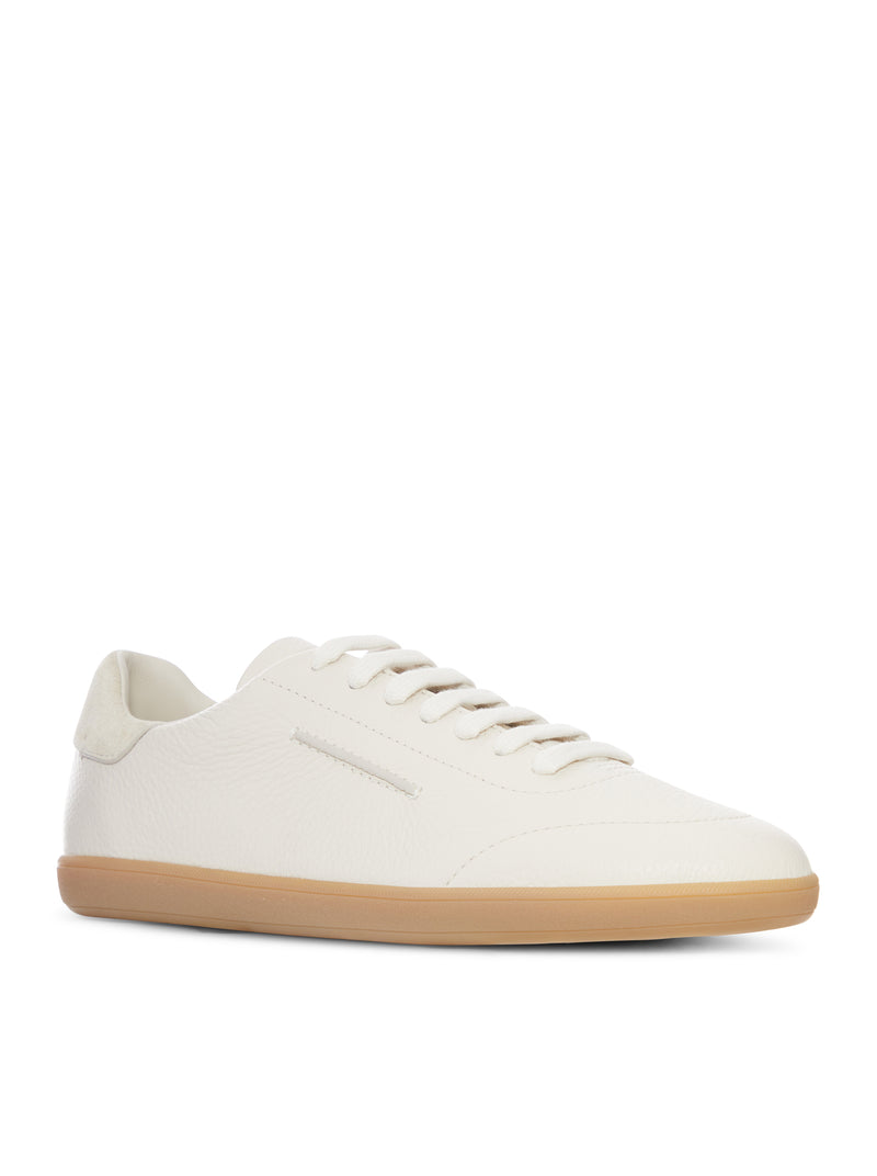 Zegna Men Low-Top Leather Sneakers