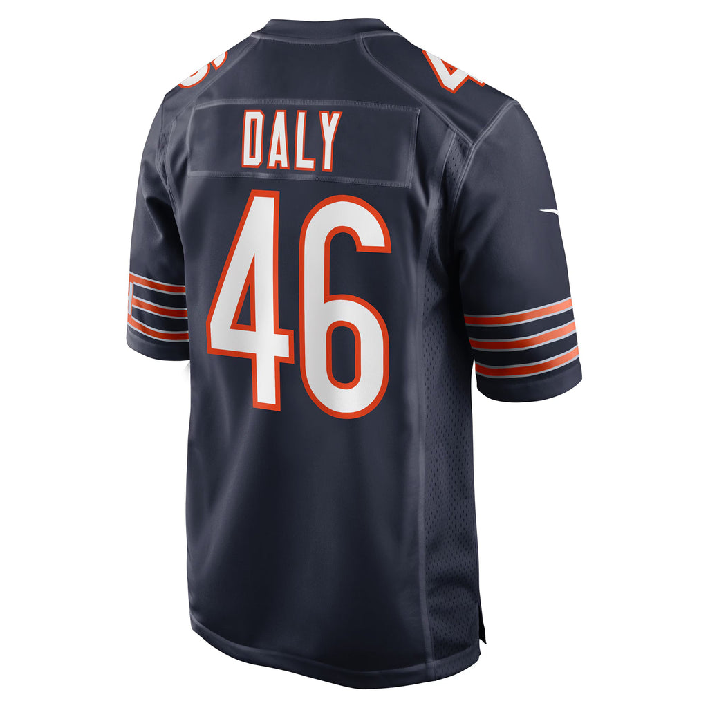 Chicago Bears Scott Daly Navy Team Game Jersey