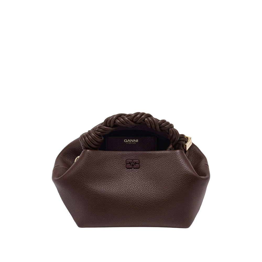 Ganni Brown Tote Bags Women