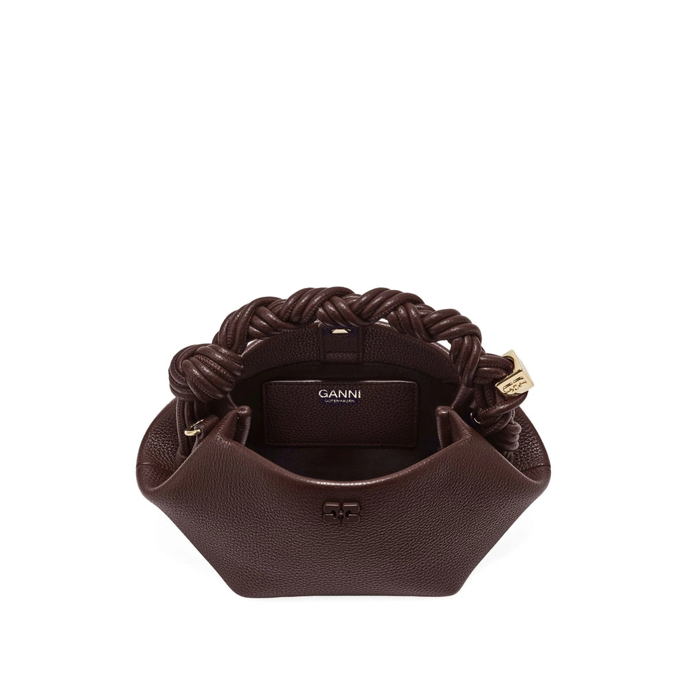 Ganni Brown Mini Bags Women