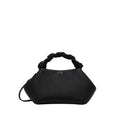Ganni Black Tote Bags Women