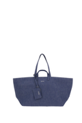 Blue Le Drummer Toile Large Tote Bag
