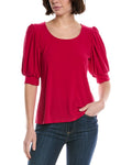 CeCe Shirred Top