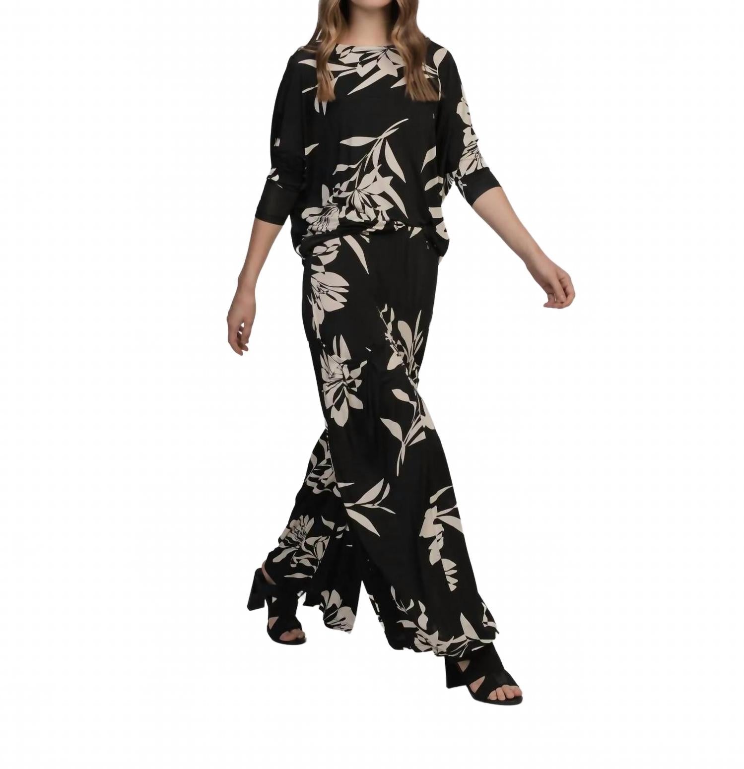 Ciao Ciao Blouson Top In Floral