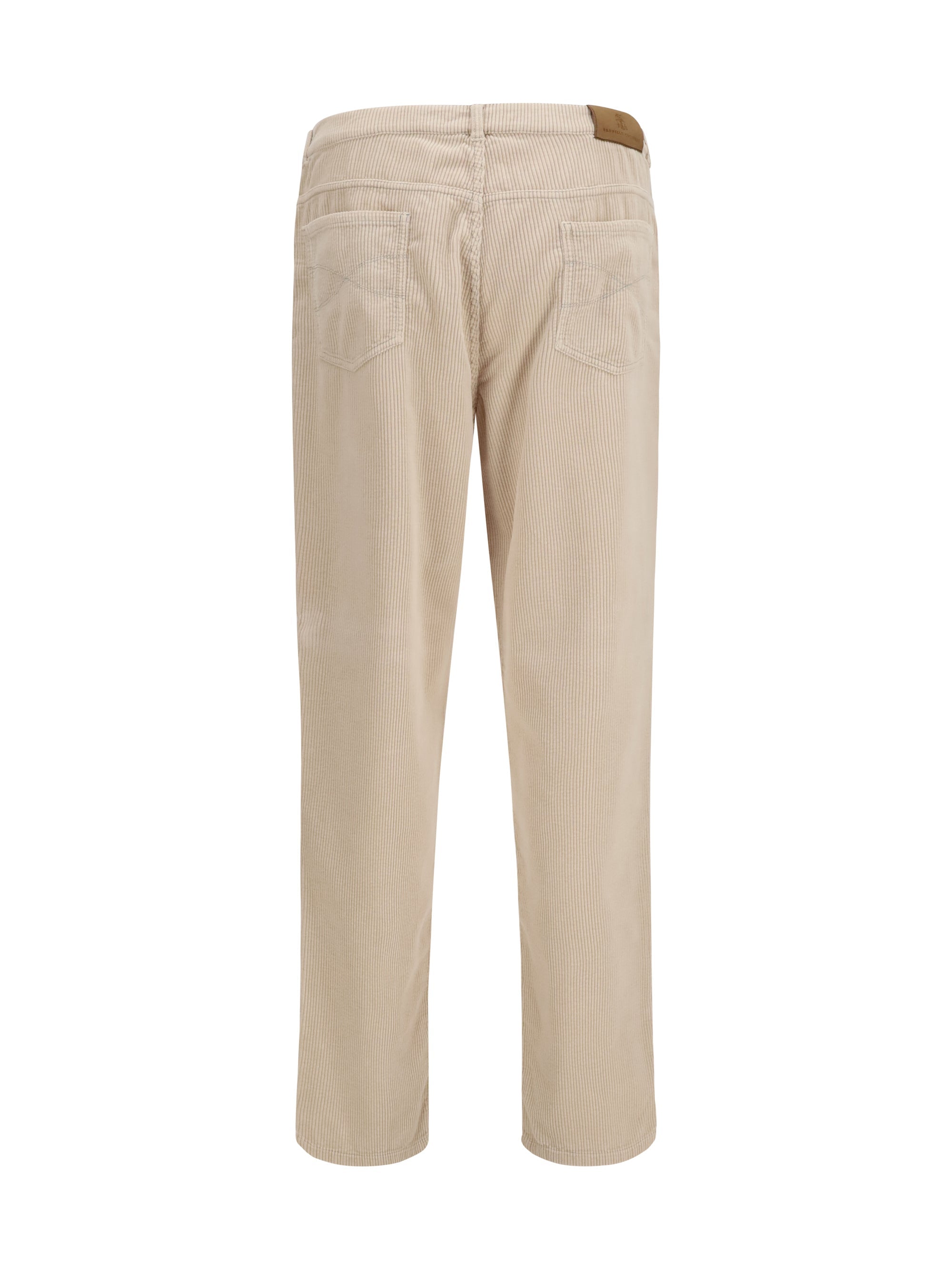 Brunello Cucinelli Men Corduroy Pants
