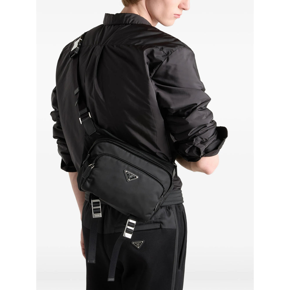 Prada Black Shoulder Bags Men