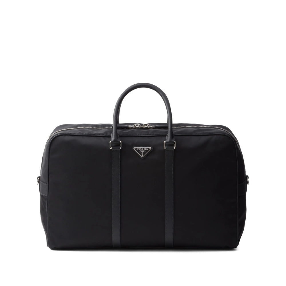 Prada Black Luggage & Holdalls Men