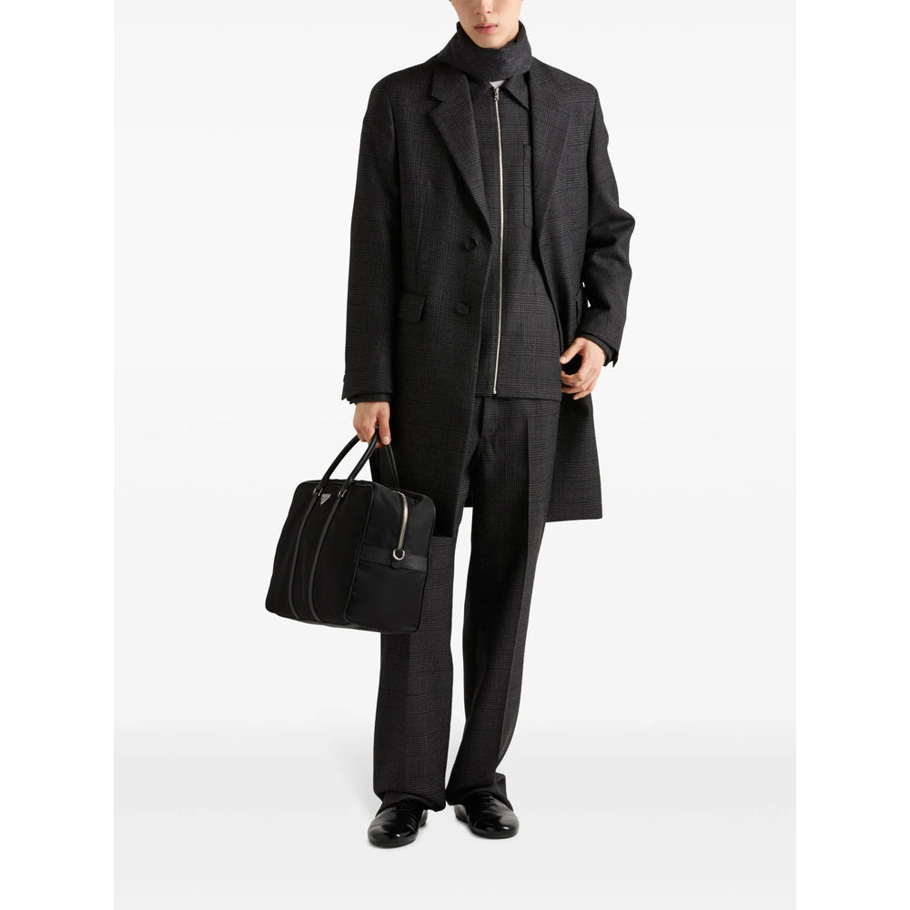 Prada Black Luggage & Holdalls Men