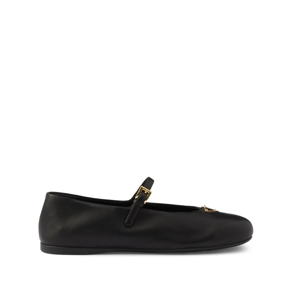 Prada Black Ballet Flats Women