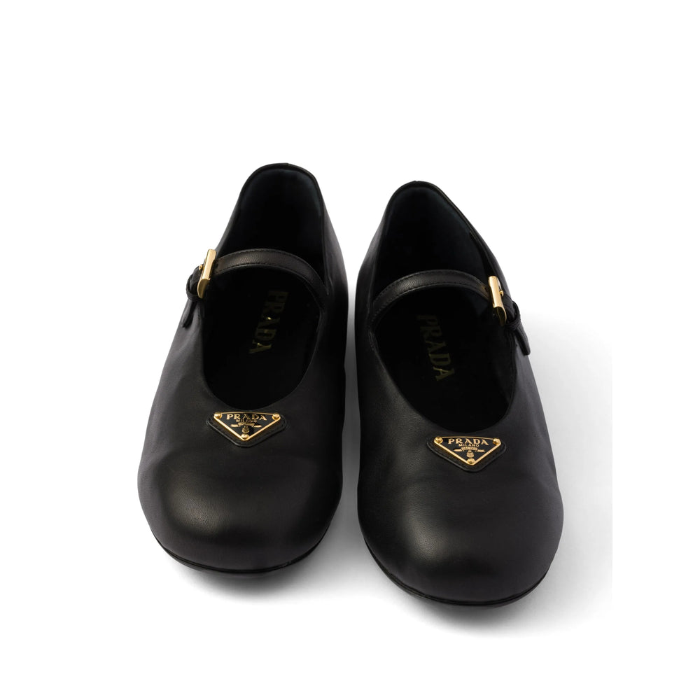 Prada Black Ballet Flats Women