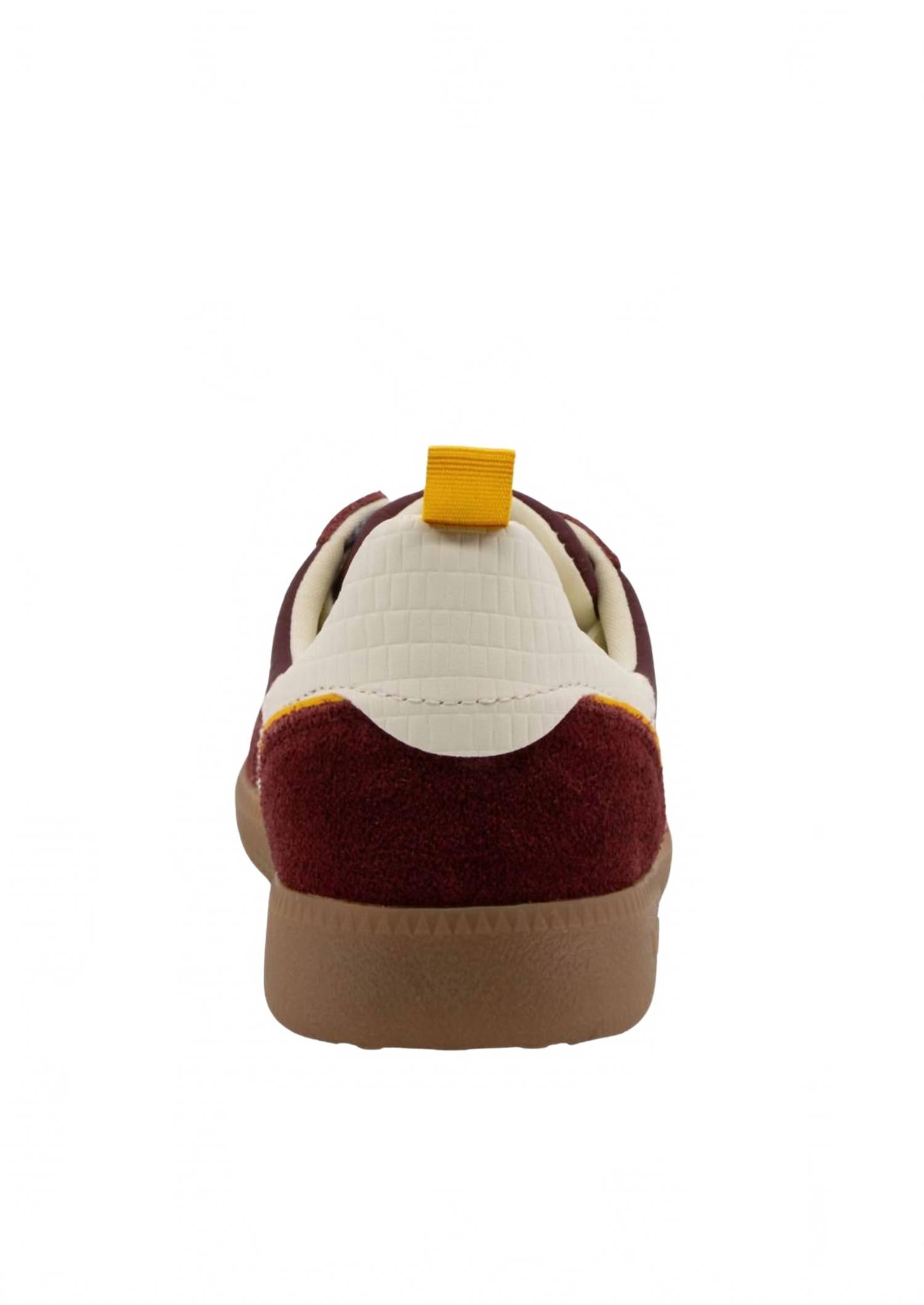Women's Ghost N Sneakers In Wine Yellow Milk
