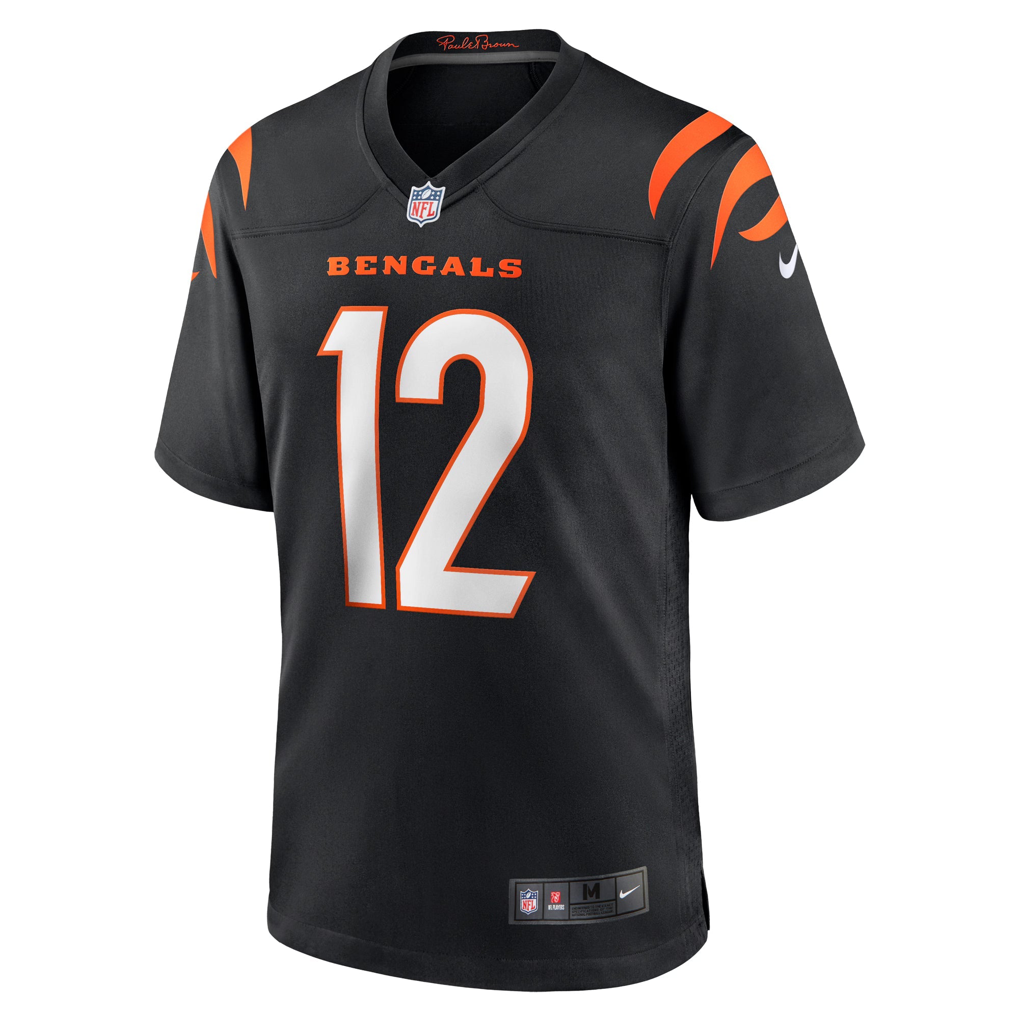 Cincinnati Bengals Tyron Johnson Black Home Game Player Jersey