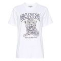 Ganni Grey Tops - T-Shirts & Jerseys Women