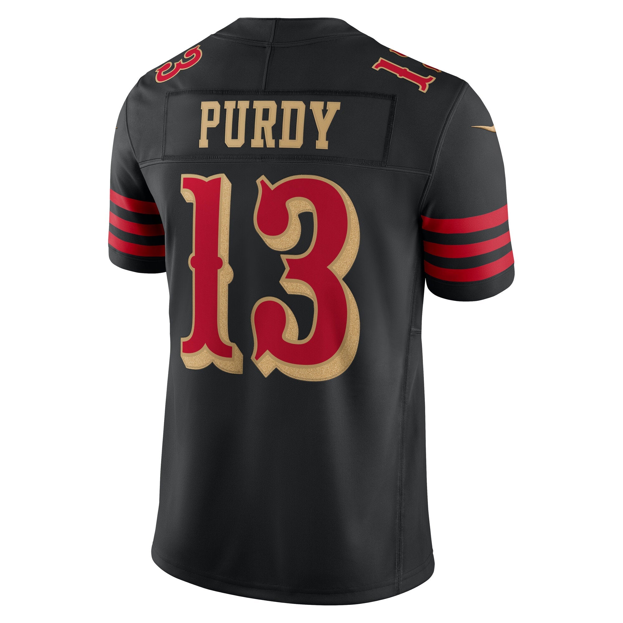 San Francisco 49ers Brock Purdy Black 2025 Rivalries Collection Limited Jersey