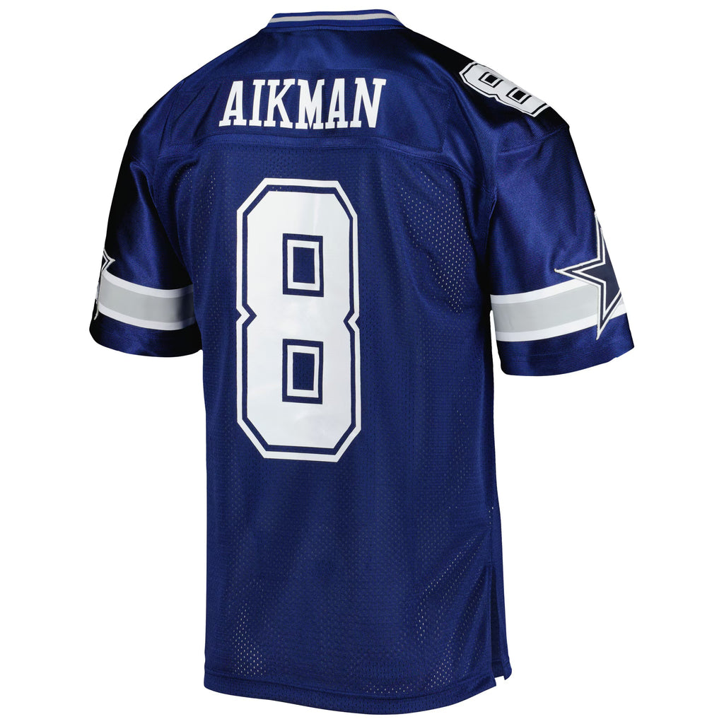Dallas Cowboys 1996 Troy Aikman Mitchell & Ness Navy Authentic Throwback Retired Player Jersey