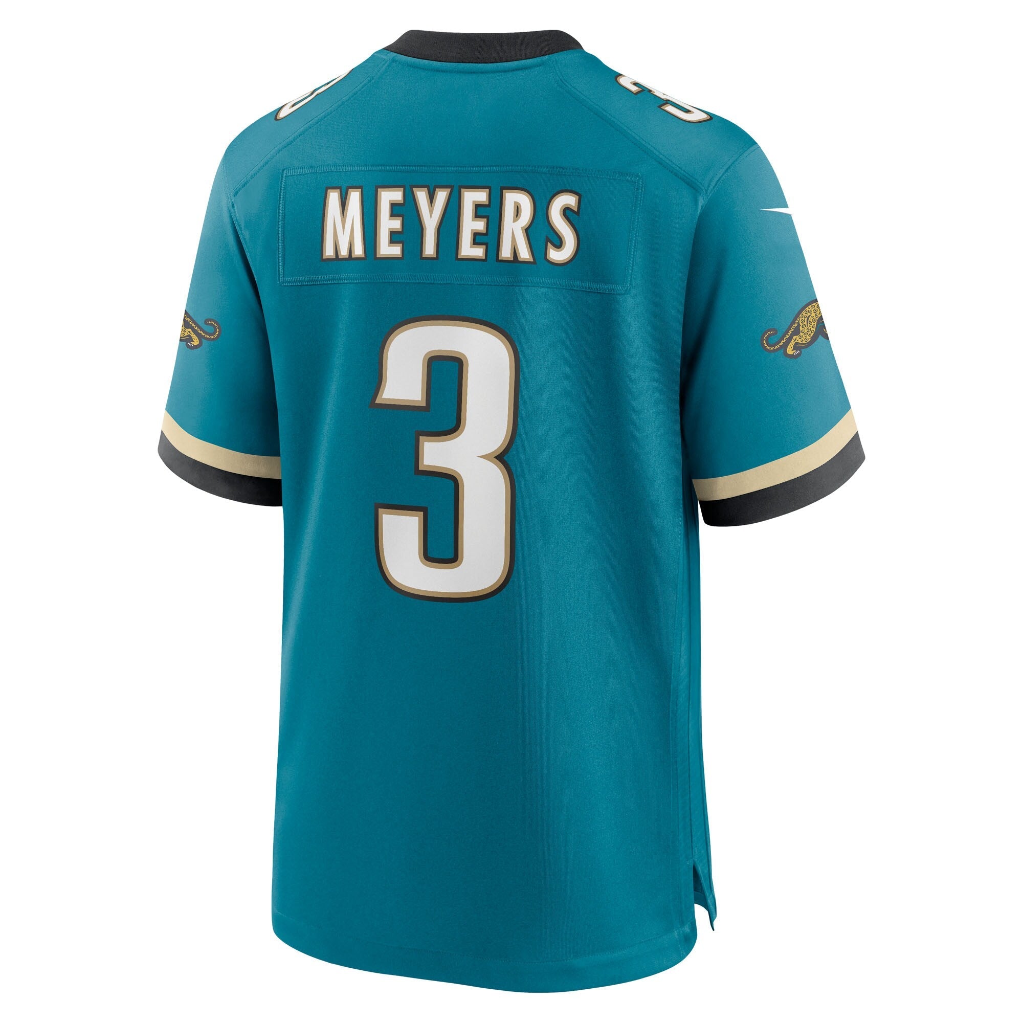 Jacksonville Jaguars Jakobi Meyers Teal Alternate 2 Prowler Throwback Game Jersey
