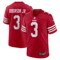 San Francisco 49ers Brian Robinson Jr. Scarlet Team Game Jersey