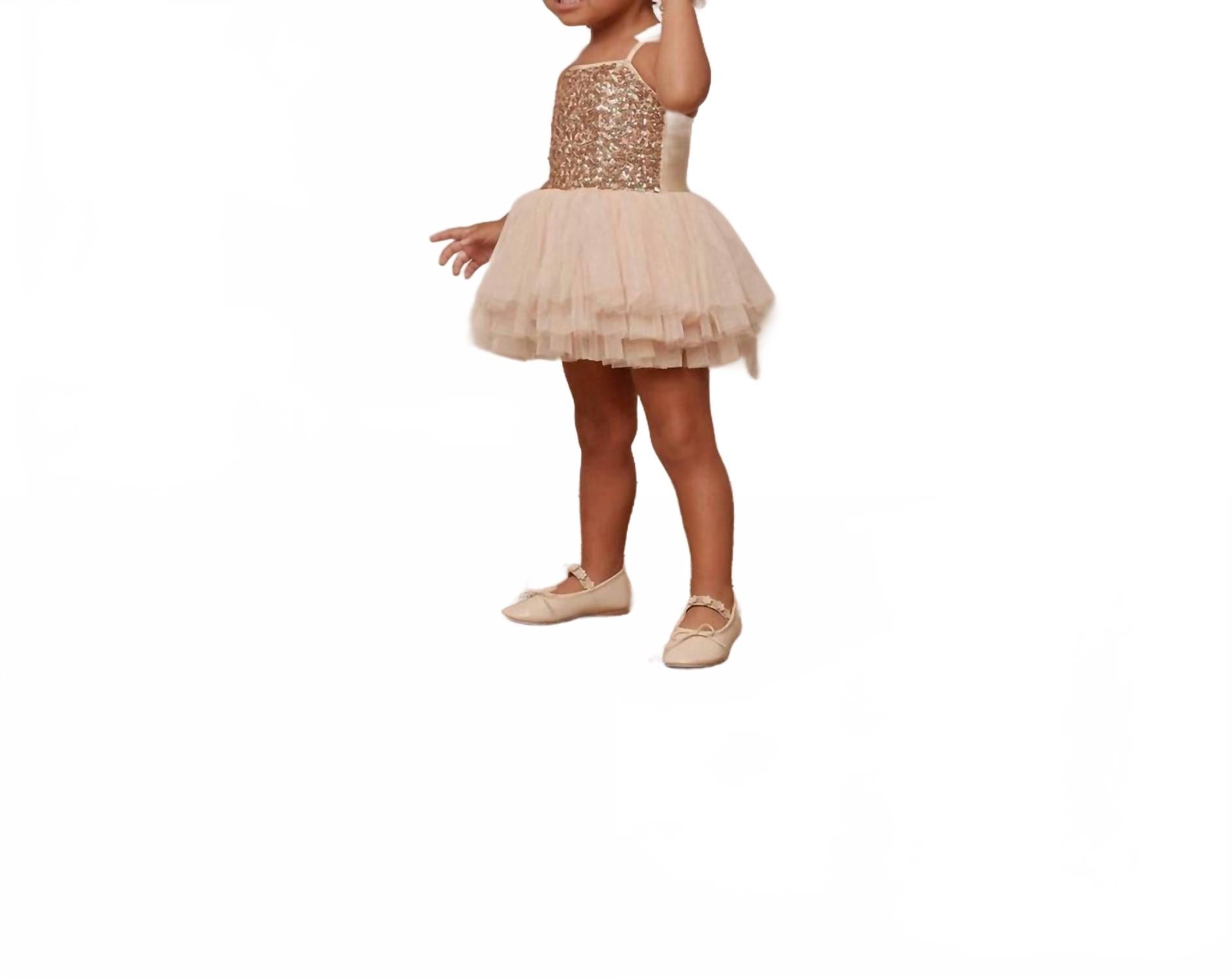 Clementine Tutu Dress In Antique