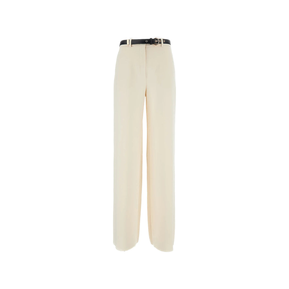 Max Mara Studio Neutrals Trousers - Straight Trousers Women