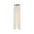 Max Mara Studio Neutrals Trousers - Straight Trousers Women