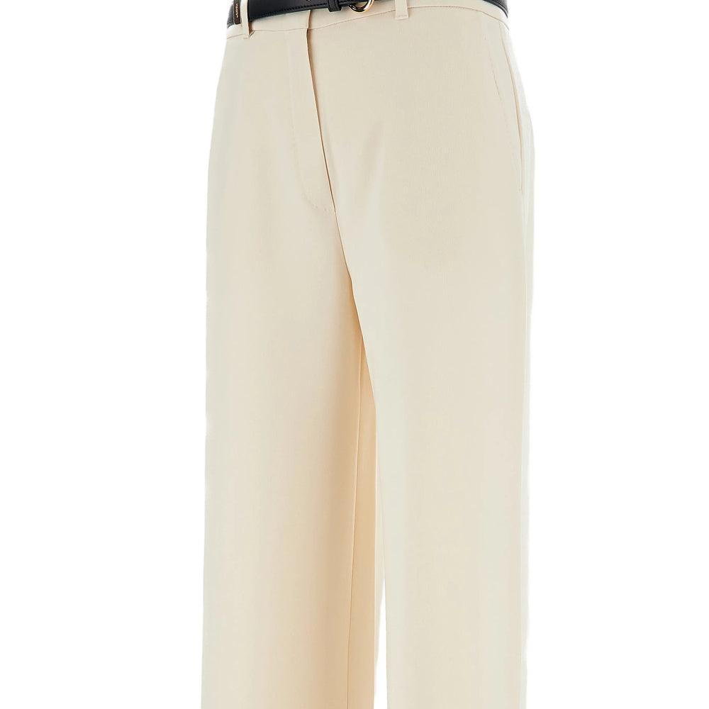 Max Mara Studio Neutrals Trousers - Straight Trousers Women