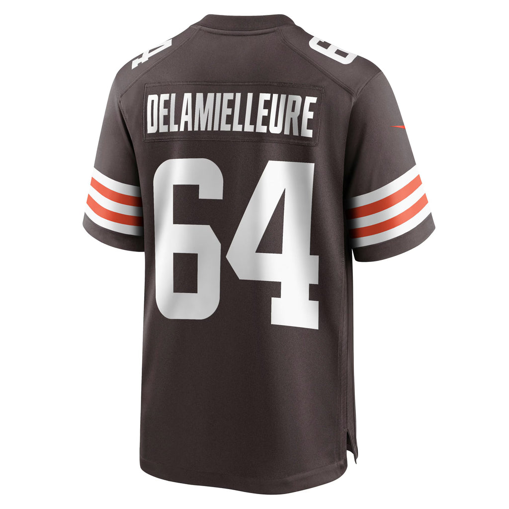 Cleveland Browns Joe DeLamielleure Brown Game Retired Player Jersey