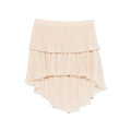 Blumarine Neutrals Skirts - Asymmetric & Draped Skirts Women