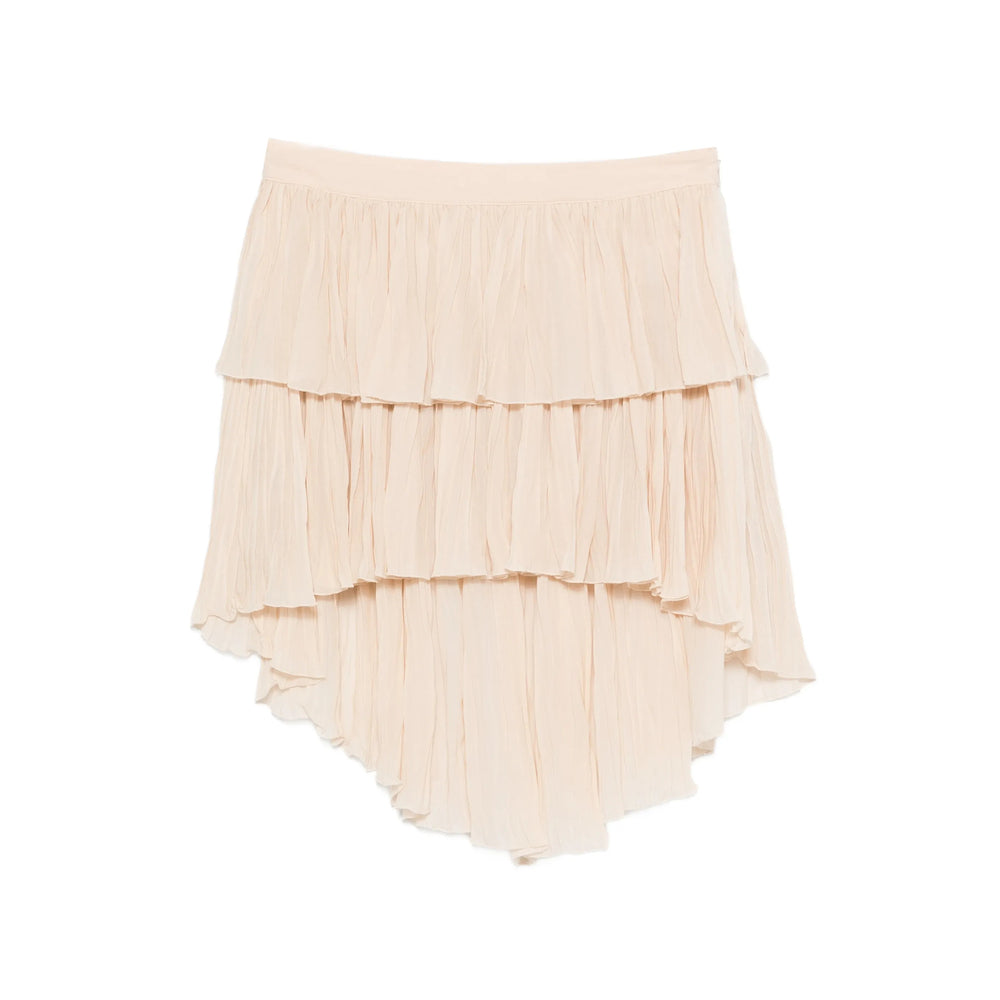 Blumarine Neutrals Skirts - Asymmetric & Draped Skirts Women