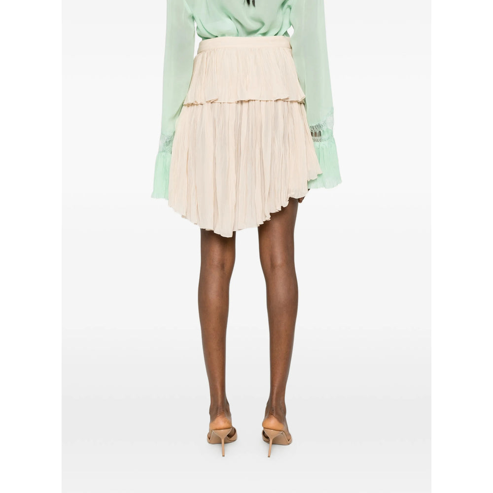 Blumarine Neutrals Skirts - Asymmetric & Draped Skirts Women