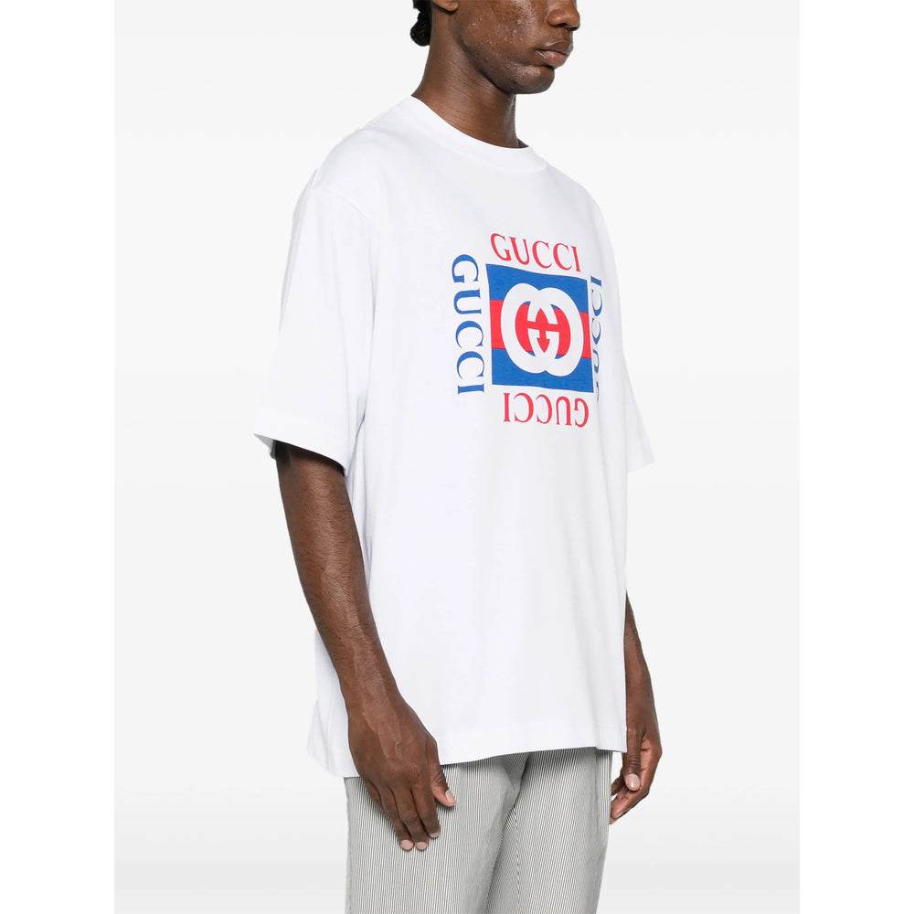 Gucci White T-Shirts & Vests - T-Shirts Men