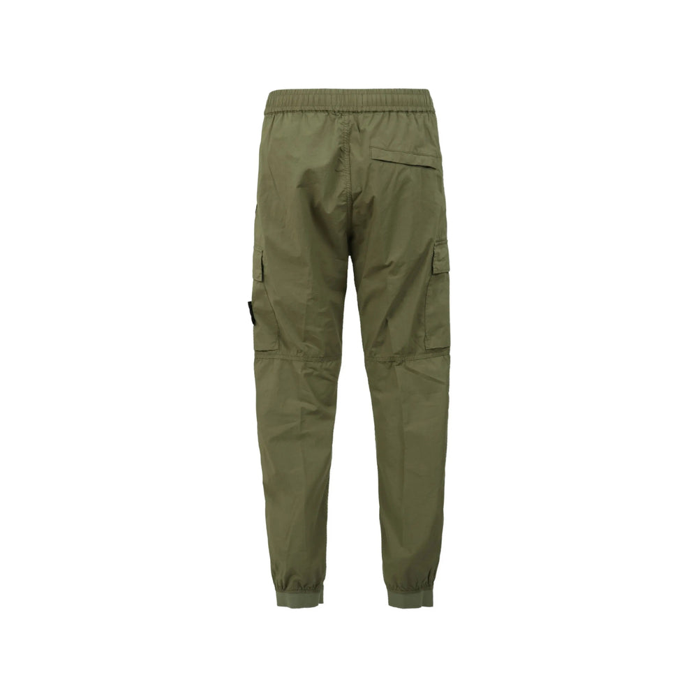 Stone Island Green Trousers - Tapered Trousers Men