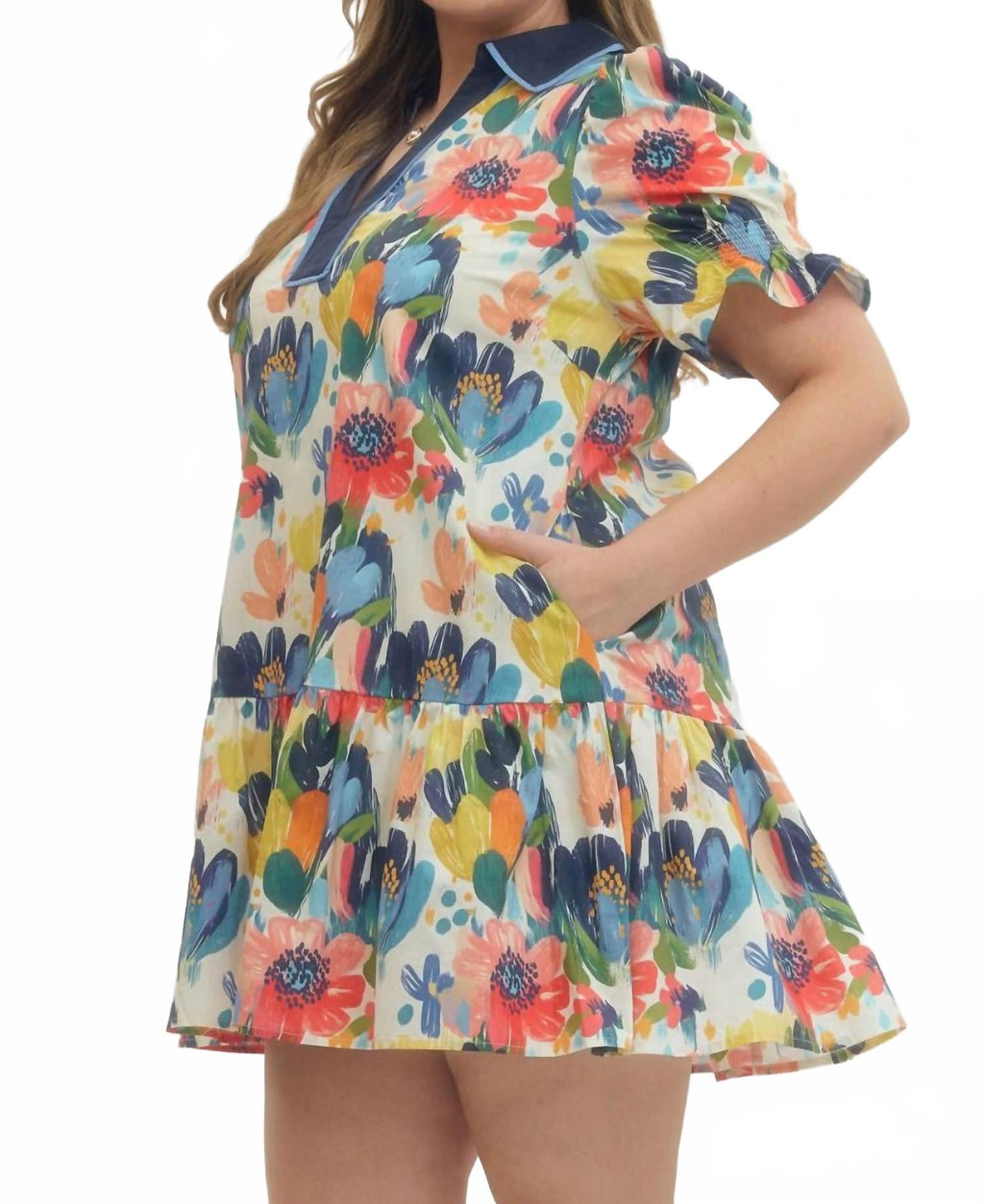Looking For You Dress In Multicolor