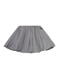 Miu Miu Women Tec Canvas Mini Skirt