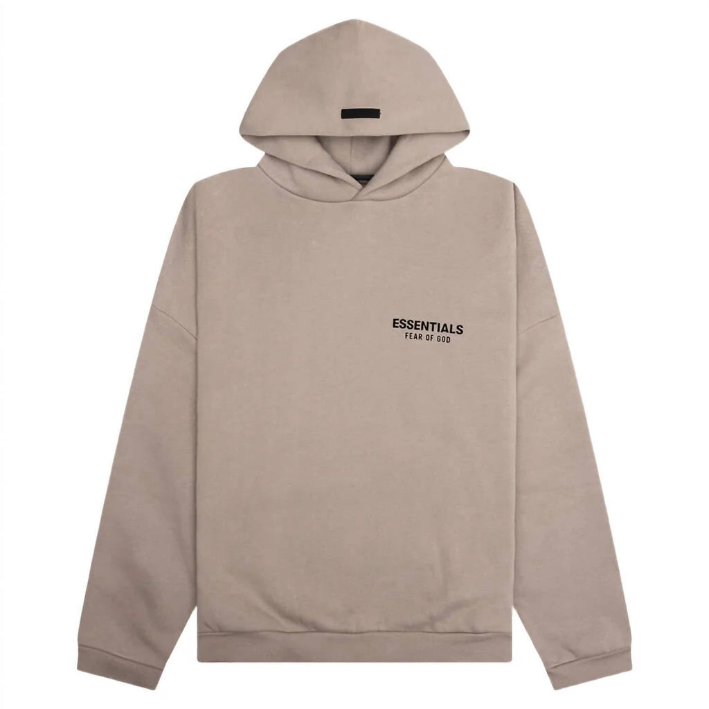 Men's Graphic Long Sleeves Hoodie In Desert Sand
