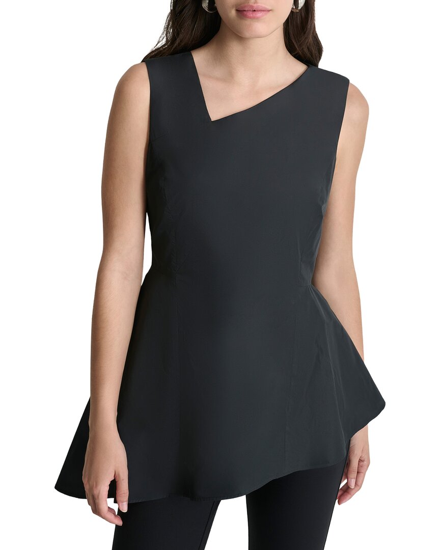 DKNY Memory Taffeta A-Line Skirt
