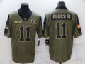 Men's Las Vegas Raiders Henry Ruggs III #11 Brown Game Jersey1