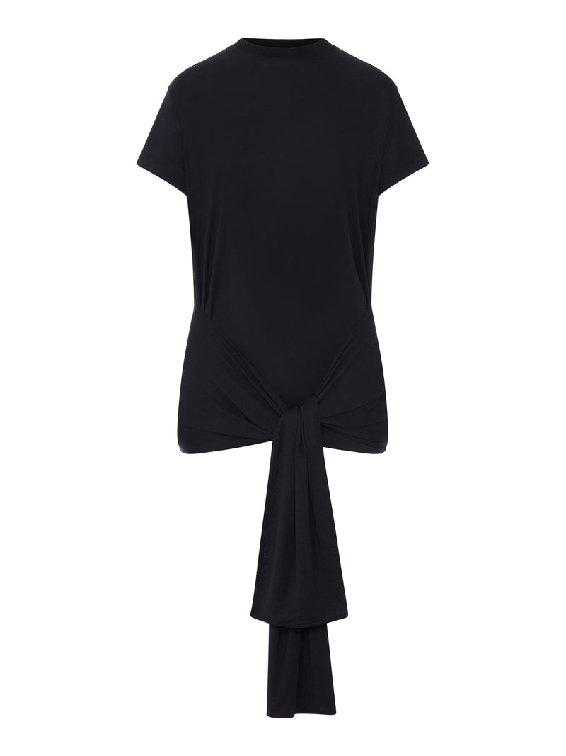 Toteme Women Cotton T-Shirt With Waist Belt
