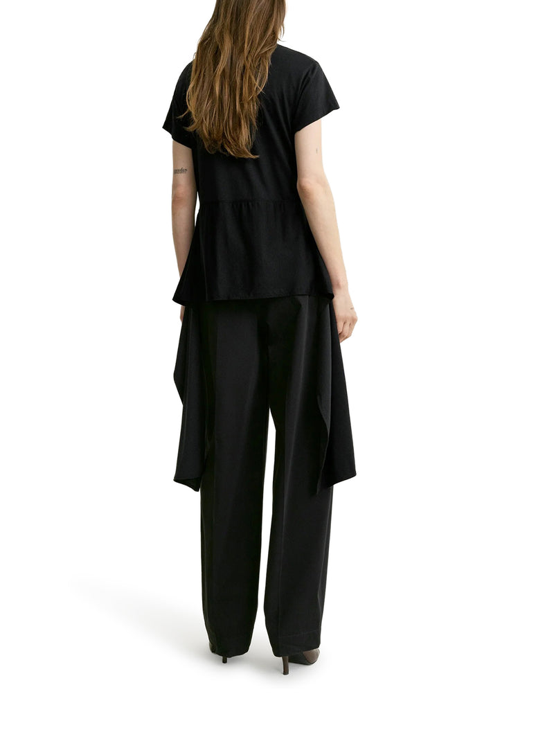 Toteme Women Cotton T-Shirt With Waist Belt