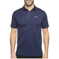 Tech Button Up Placket Polo In Midnight Navy