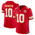Kansas City Chiefs Isiah Pacheco Red Vapor F.U.S.E. Limited Jersey