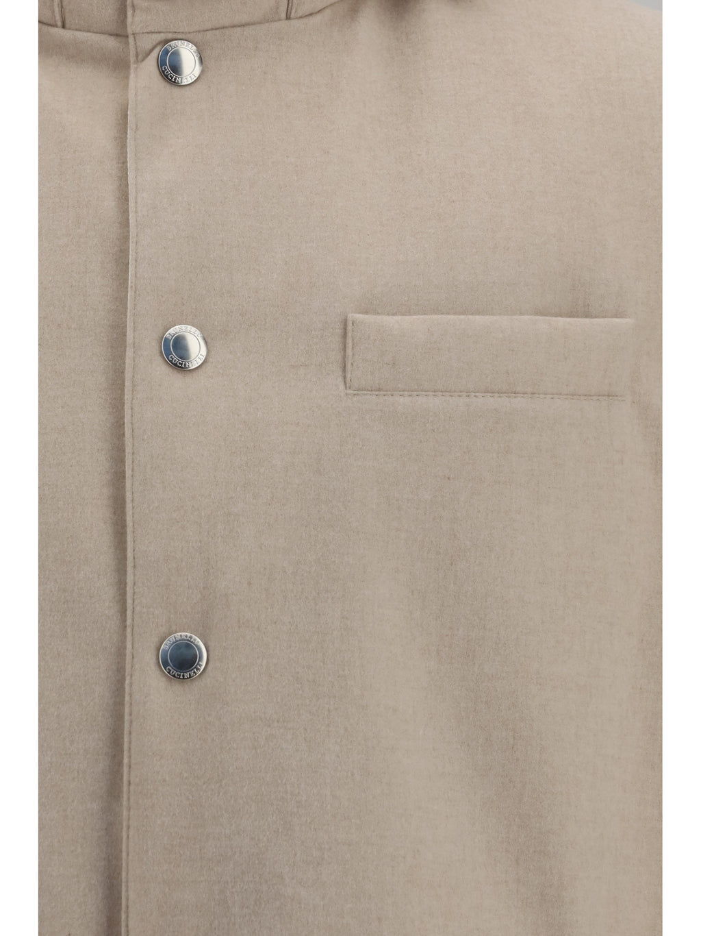 Brunello Cucinelli Men Wool Down Vest
