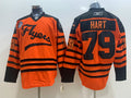 Men's Philadelphia Flyers Carter Hart #79 Orange Replica Player jersey