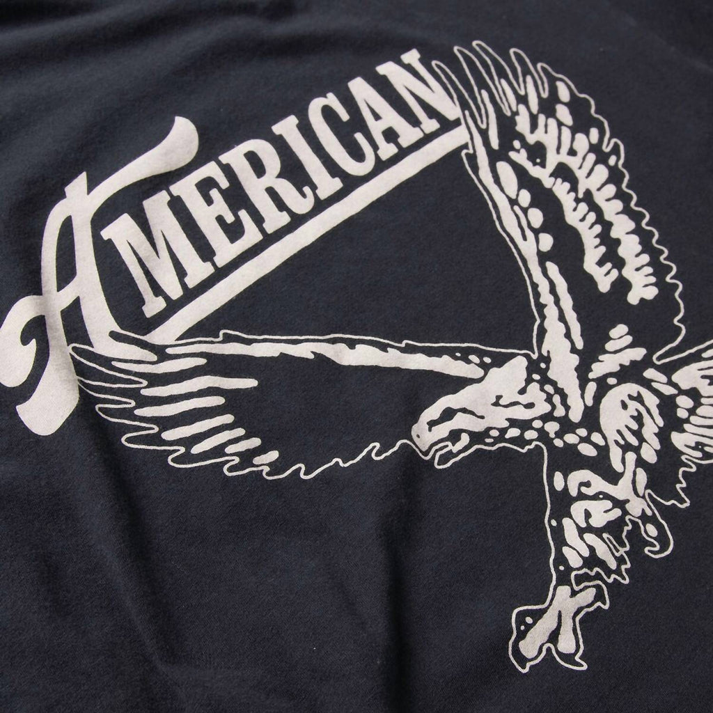 Women's American Made Tee Shirt In Vintage Black